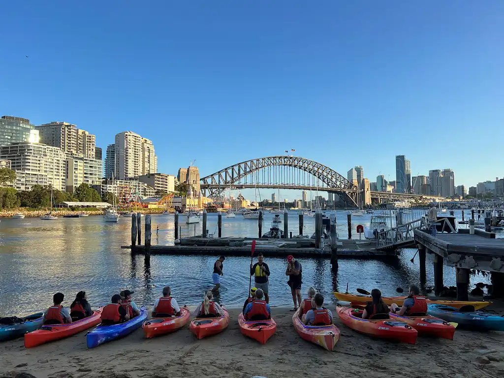 Sunset Kayak on Sydney Harbour