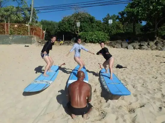 Beginner Surf Lesson North Shore