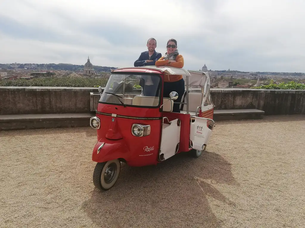 Discover Rome by tuk tuk and Borghese Gallery combo tour | Private Tour