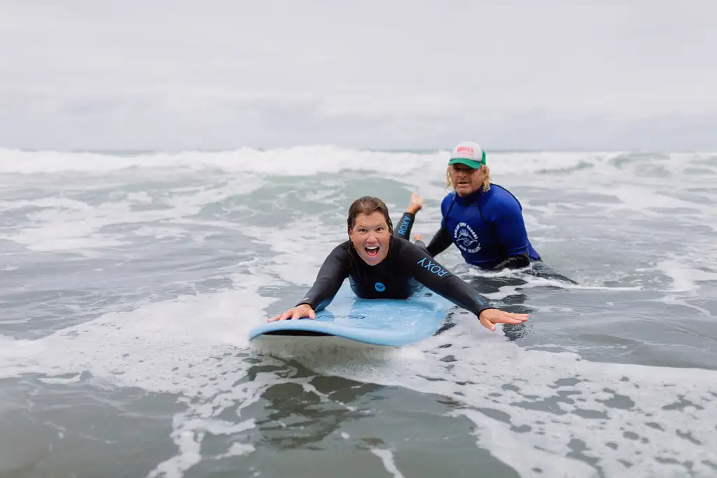 Group Surf Lesson (Raglan, Ngarunui Beach)