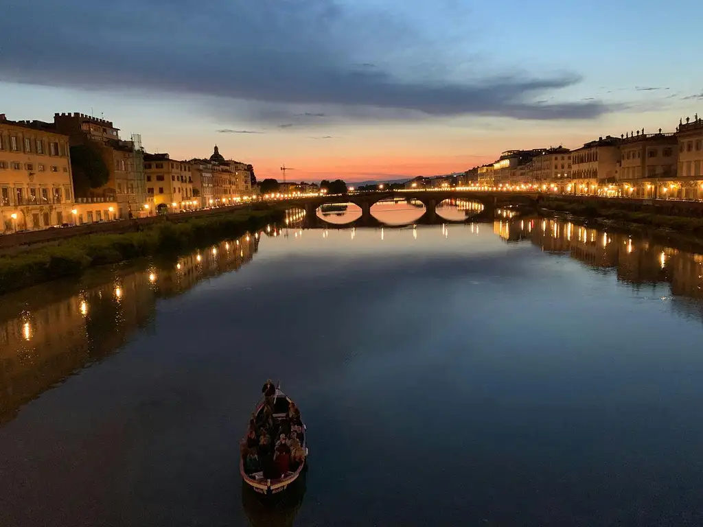 Florence Walking Tour At Sunset With Wine Tasting