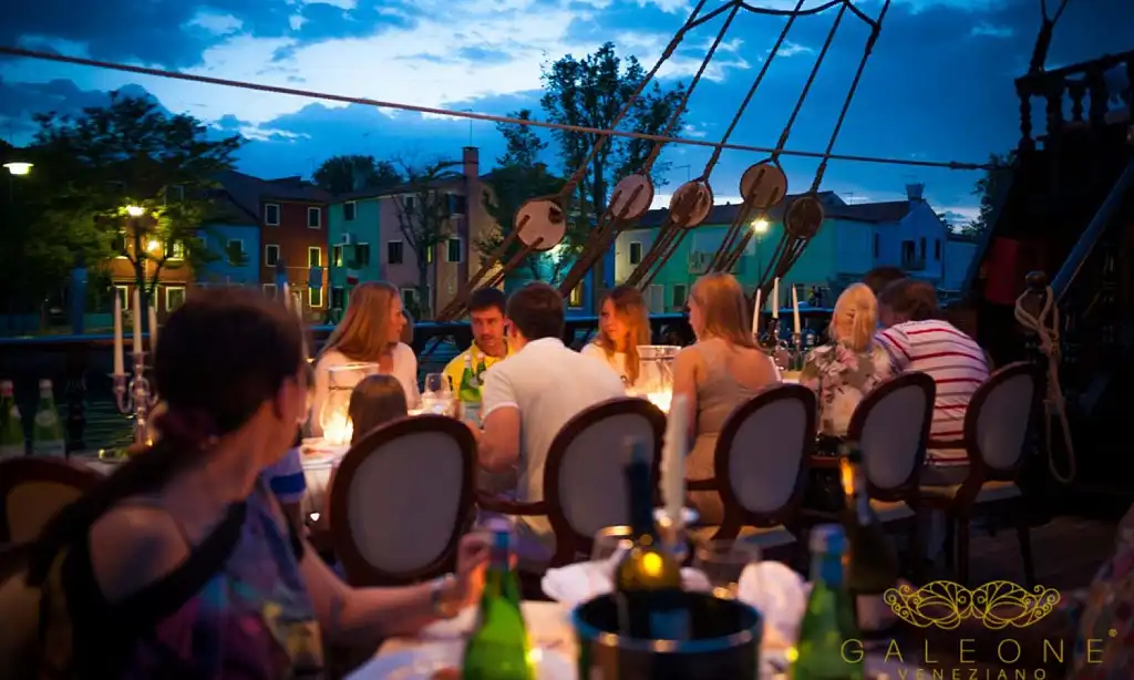 Galleon Dinner Cruise In Venice - Main Deck Seat