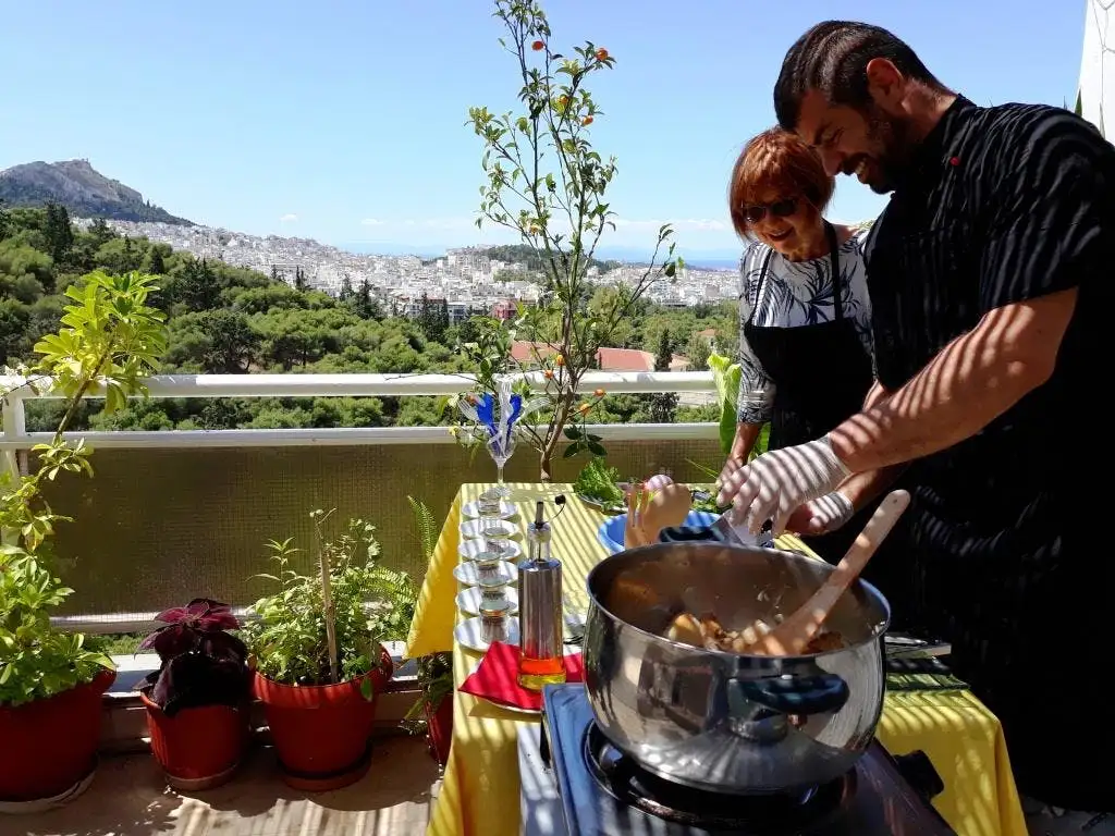 Hands-On Traditional Greek Cooking Class in Athens