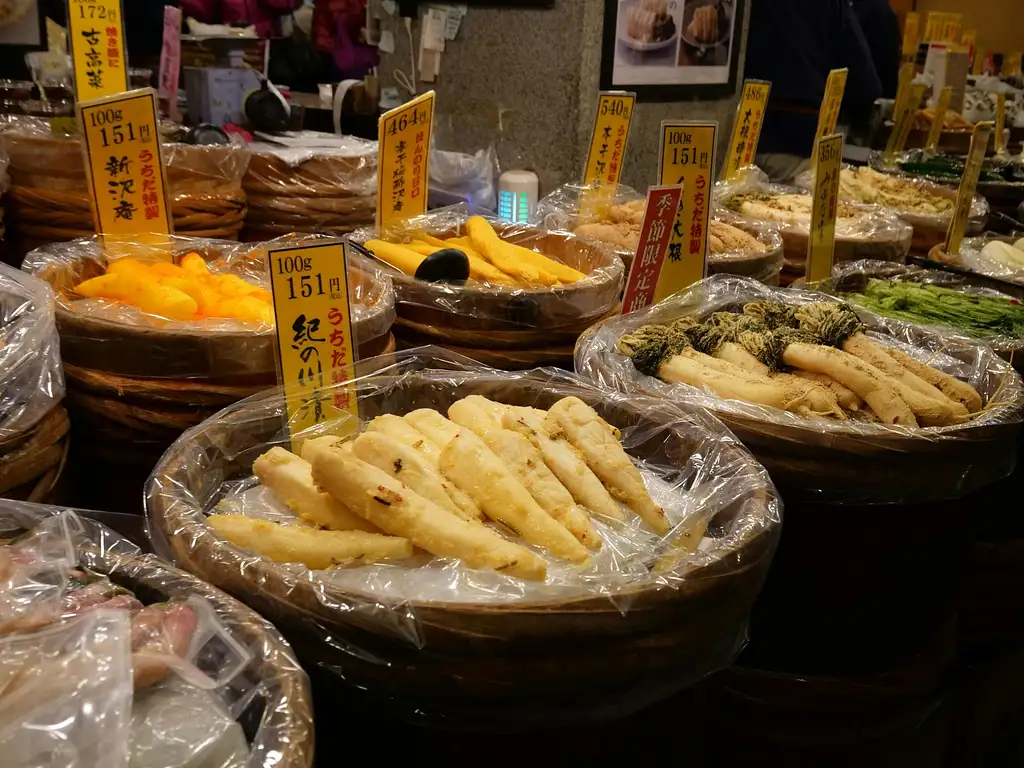 Nishiki Market Breakfast Walking Food Tour