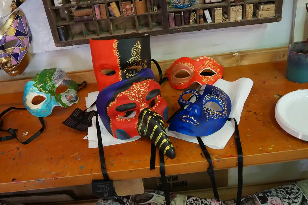 Venice Carnival Mask Workshop In St. Mark's Area