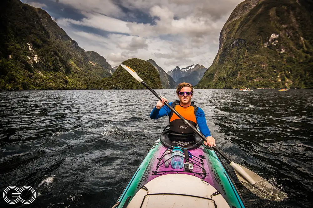 Kayak Doubtful Sound from Manapouri