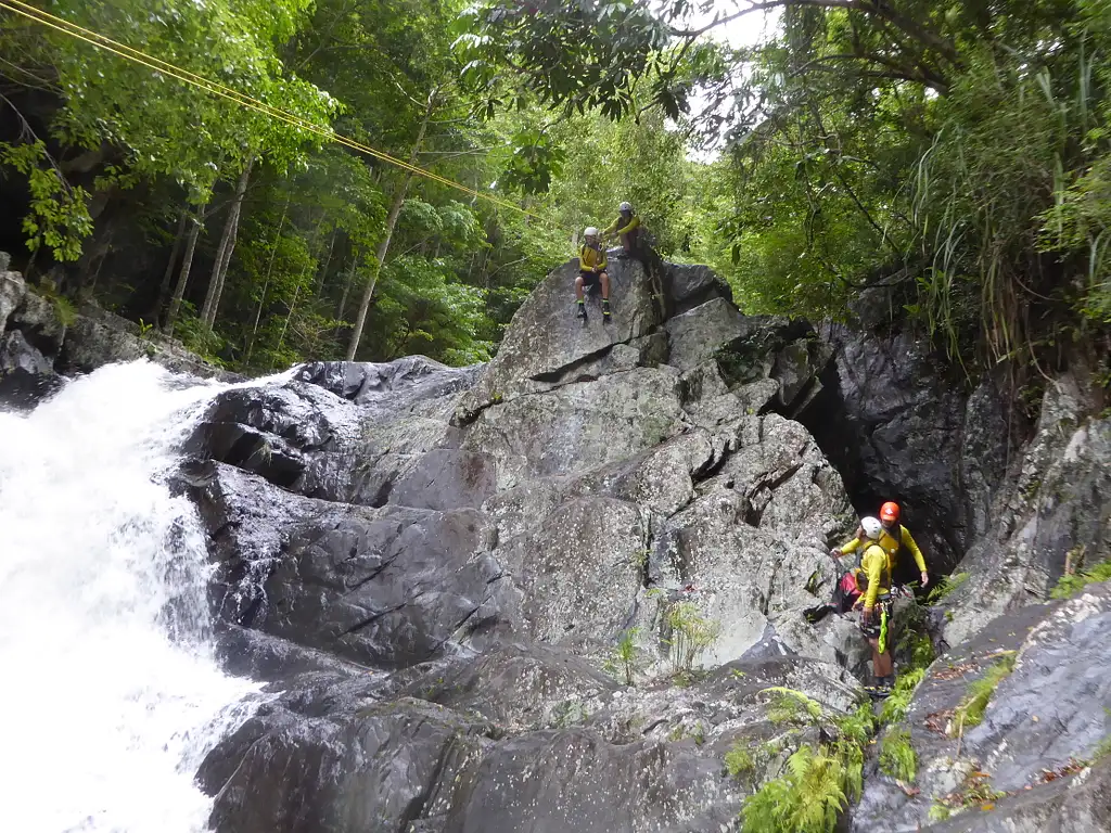 Cairns Crystal Cascades Canyoning Half Day Adventure