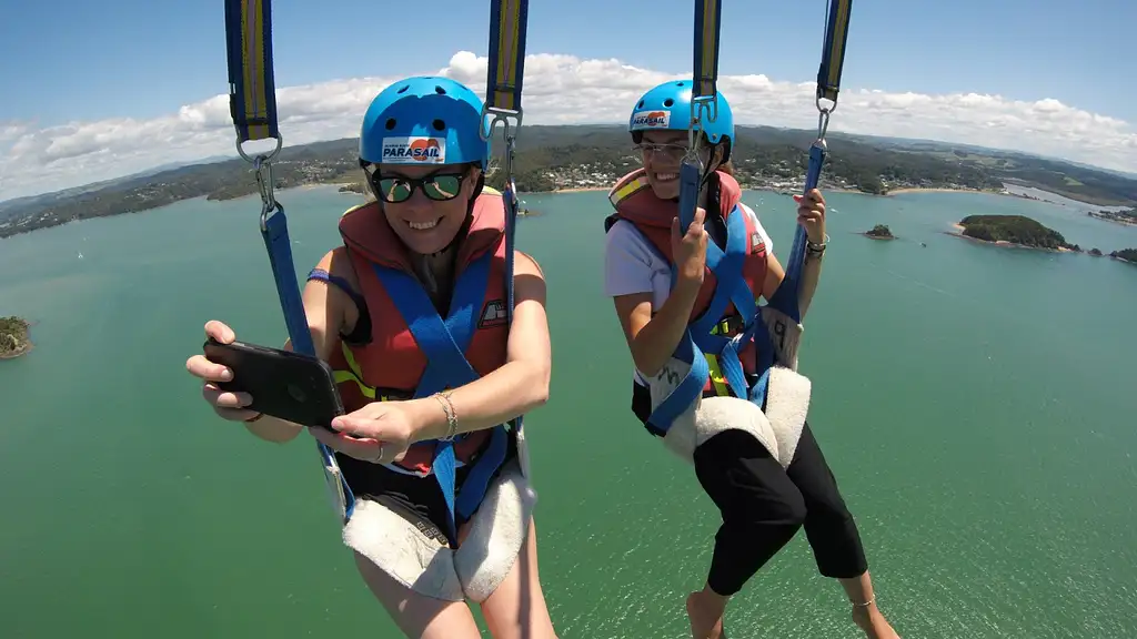 Bay of Islands Tandem or Triple Parasail