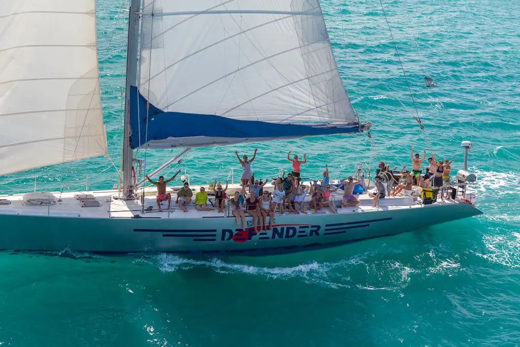 2 Day Whitsunday Sail Experience | on British Defender (to 30 Sept 2024)