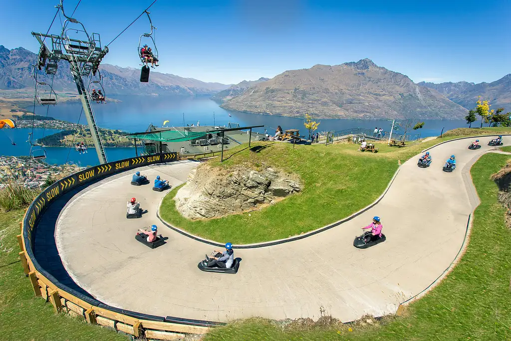 Skyline Queenstown - Gondola & 3 Luge Rides Combo