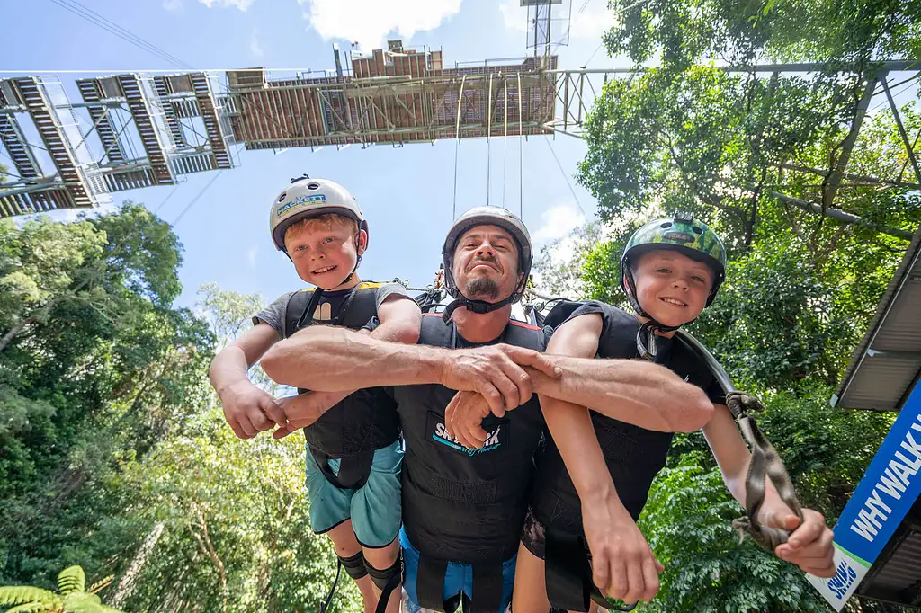 Bungy Jump and Giant Swing Combo | Skypark Cairns