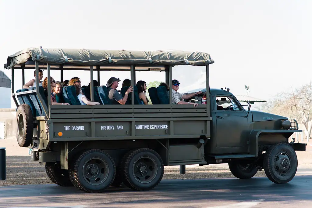 Darwin History & Wartime Experience – City Sights Tour + Museum Entry