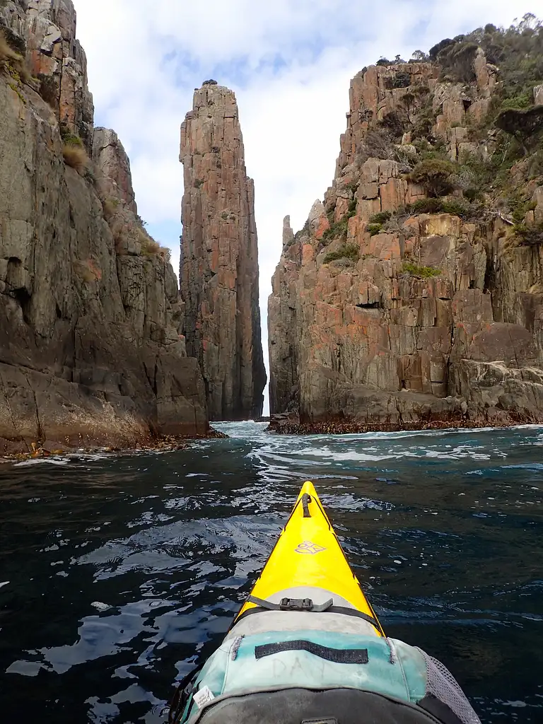 Full Day Kayaking Tasman Peninsula Tour From Hobart