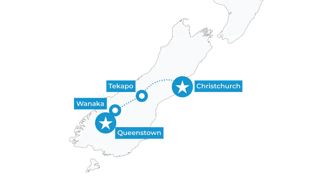 8 Day South Island Snow Safari | Christchurch to Queenstown | Haka Tours