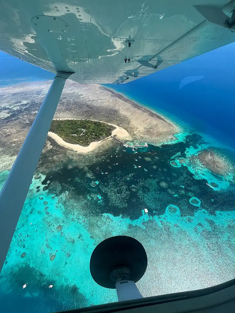 Outer Edges of The Great Barrier Reef Scenic Flight