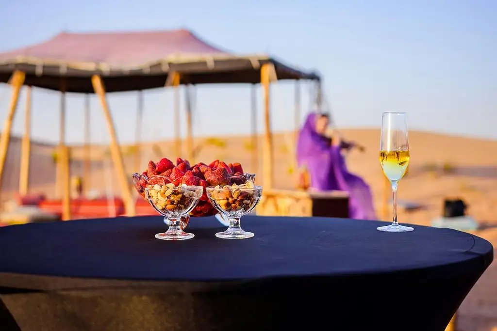 Private Champagne Desert Safari In Dubai | Private Group Of 2 People