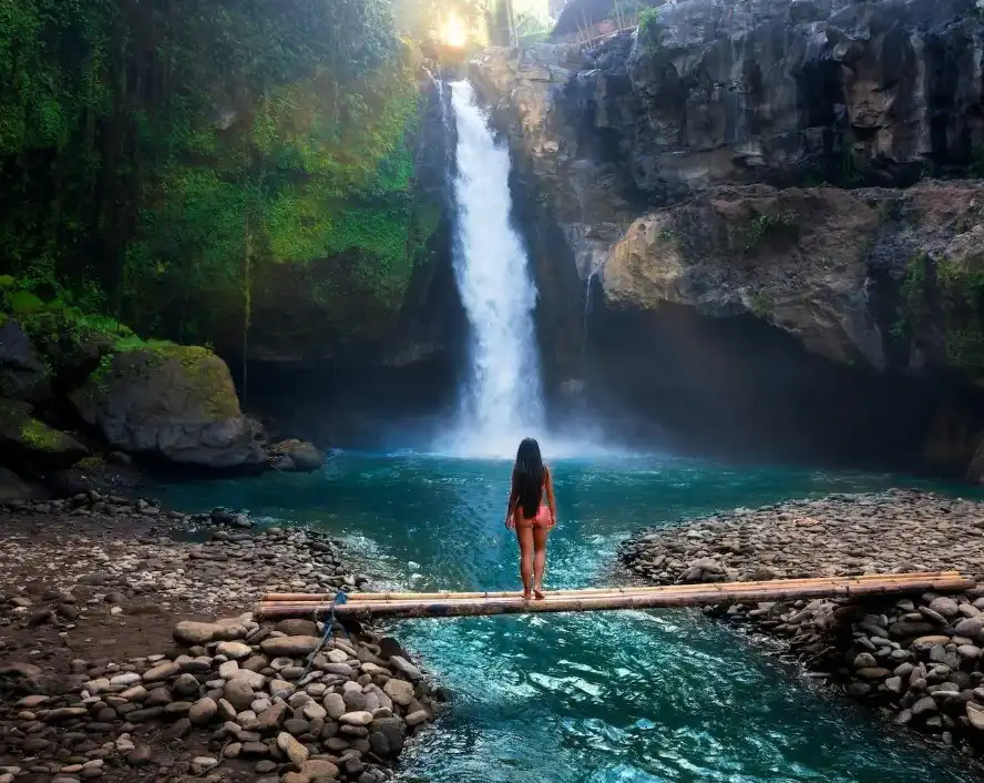 Sunrise Mount Batur Trekking & Hidden Waterfall (Min 2 people)