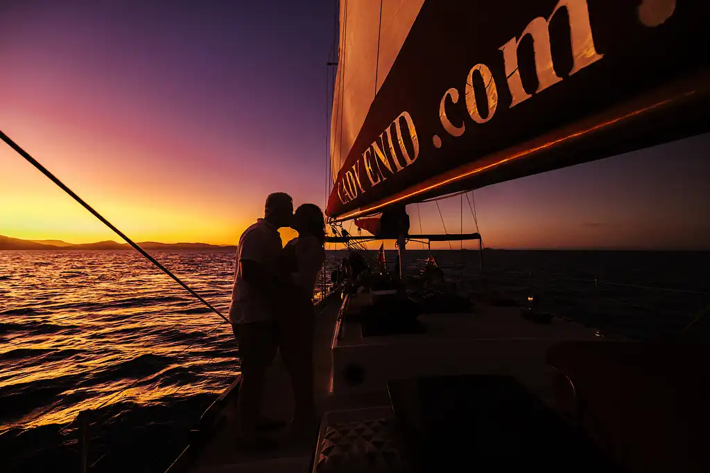 Sunset Sail on Lady Enid | from Airlie Beach