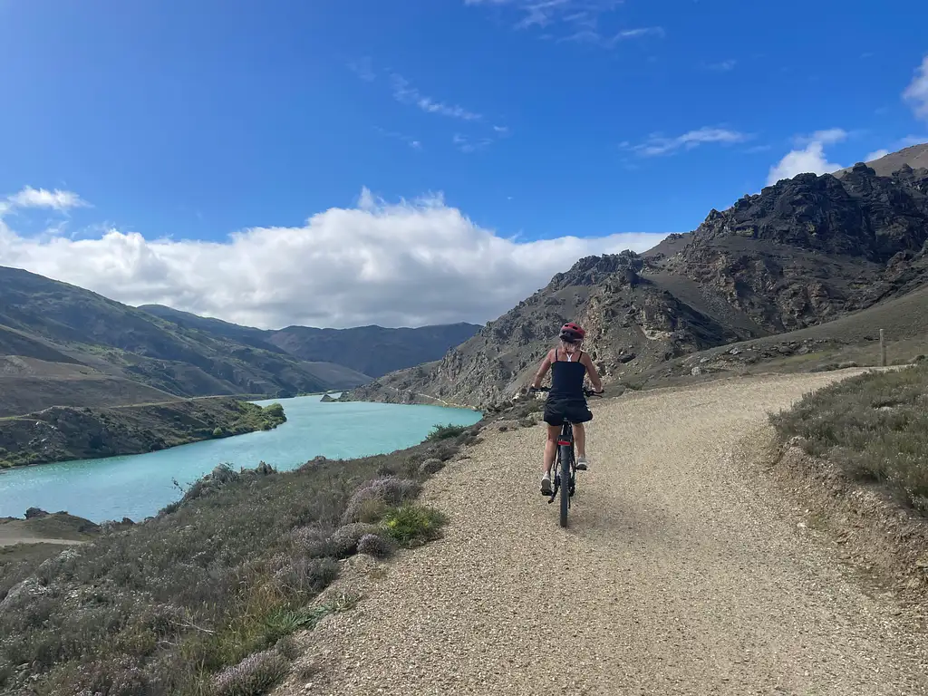 The Ultimate Lake Dunstan Experience| E-bike Hire from Cromwell + Return from Clyde via Dunstan Explorer Boat