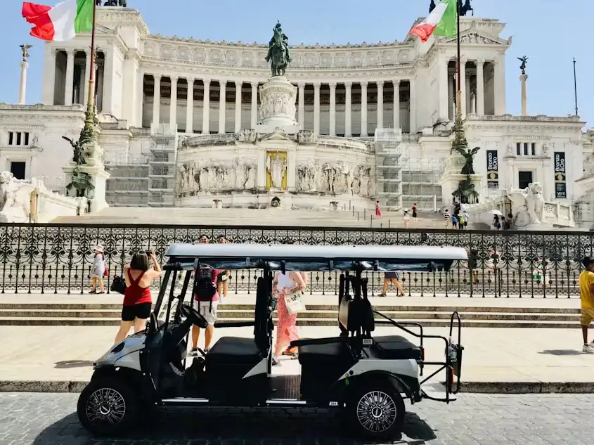 Rome city highlights guided tour by golf cart - Private Tour