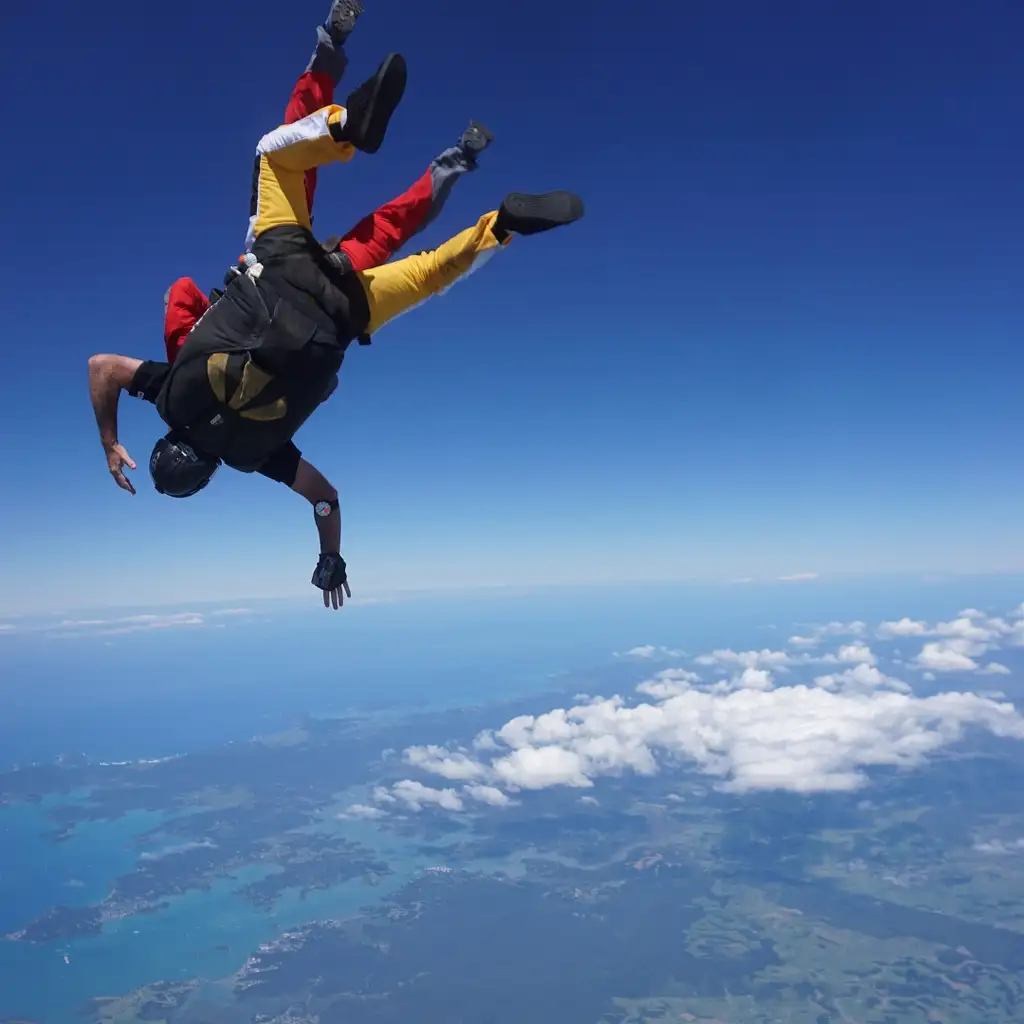 Bay of Islands Tandem Skydive: 16,500ft, 12,000ft, 9000ft, 18,000ft