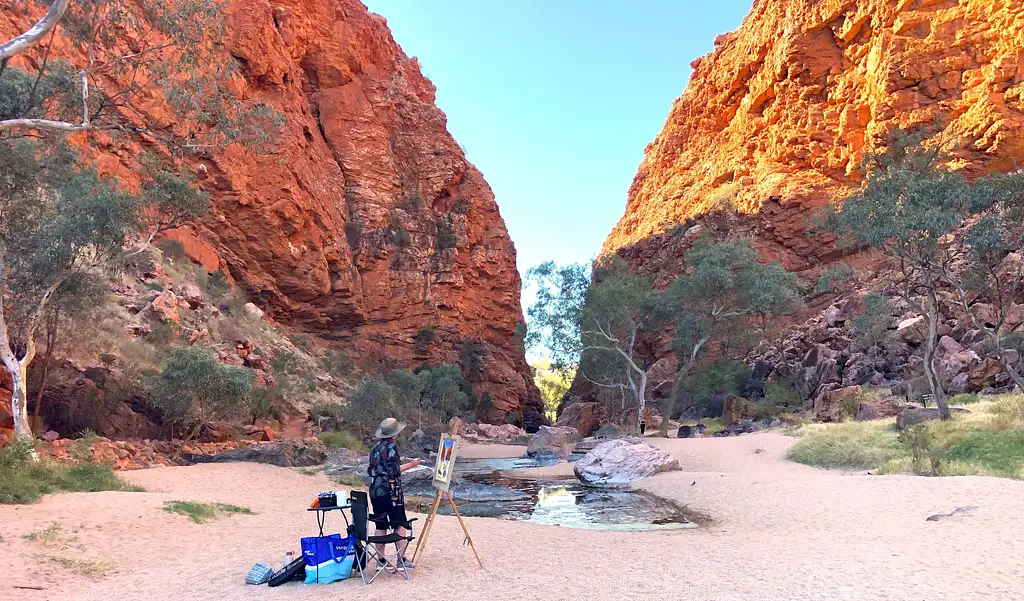 Simpsons Gap Sunset Tour | Watercolour Painting Class