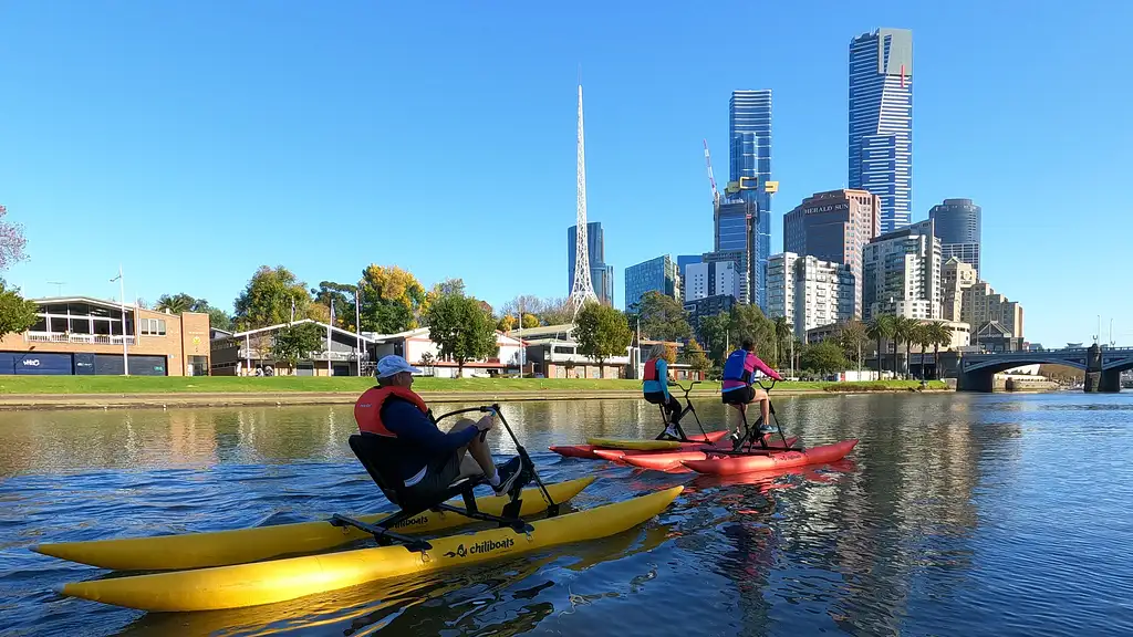 Yarra River Waterbikes | Iconic Landmarks or Twilight Tour