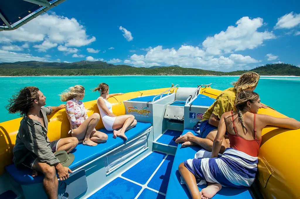 Whitsundays Ocean Rafting Day Tour | Snorkelling & Whitehaven Beach Adventure