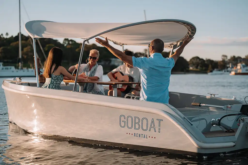 Sydney GoBoat Hire | Electric Picnic Boat