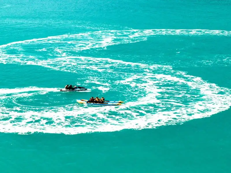 Airlie Beach Jet Boat & Banana Boat Combo Ride