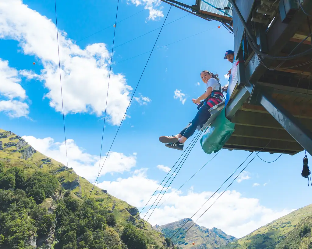 Shotover Canyon Swing Queenstown