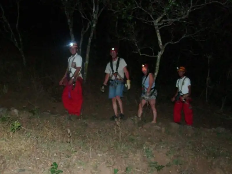 Night Canopy Tour and Superman Zip Line from Puntarenas