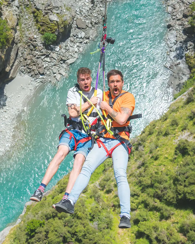 Shotover Canyon Swing Queenstown