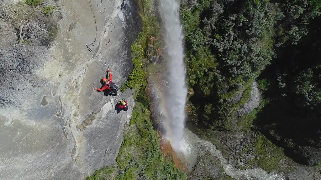 Lord of the Rungs Waterfall Climb from Wanaka | Level 3