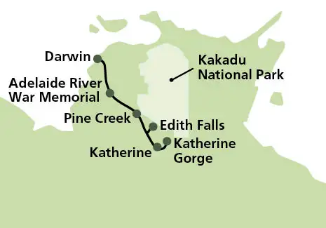 Katherine Gorge Cruise & Edith Falls Tour