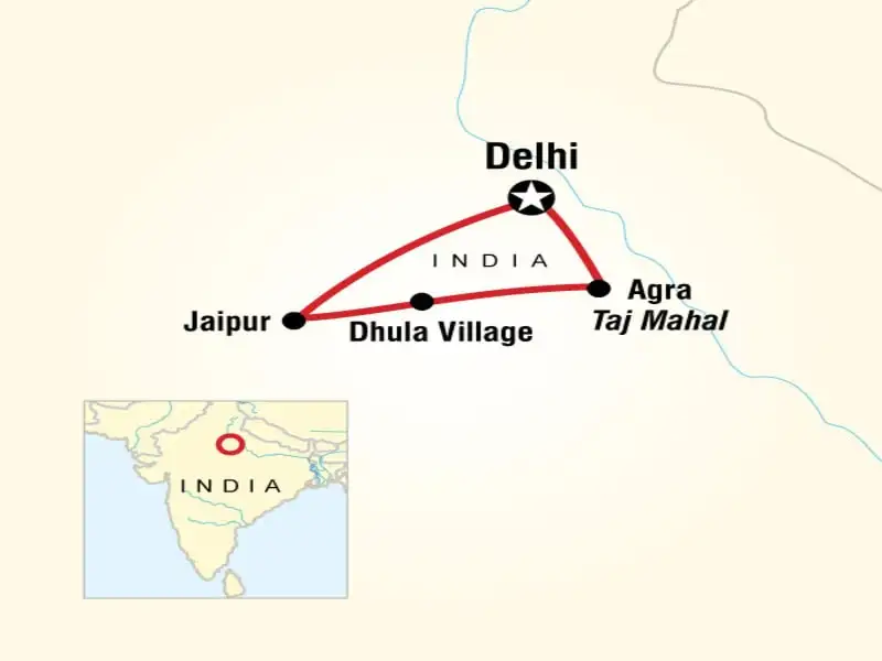 8 Day Golden Triangle Tour: Delhi to Delhi | G Adventures