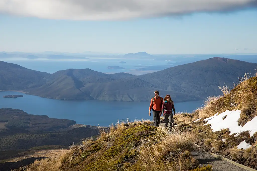 Tongariro Alpine Crossing: Turangi Round Trip with Shuttles & Transfer