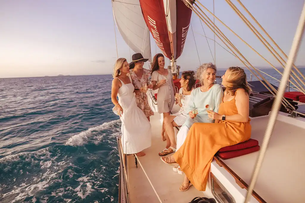 Sunset Sail on Lady Enid | from Airlie Beach