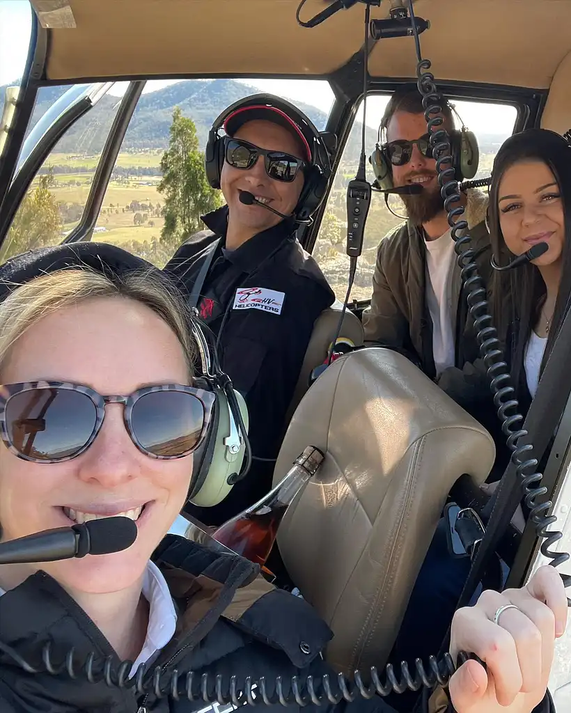 Hunter Valley Wine Tasting Helicopter Flight