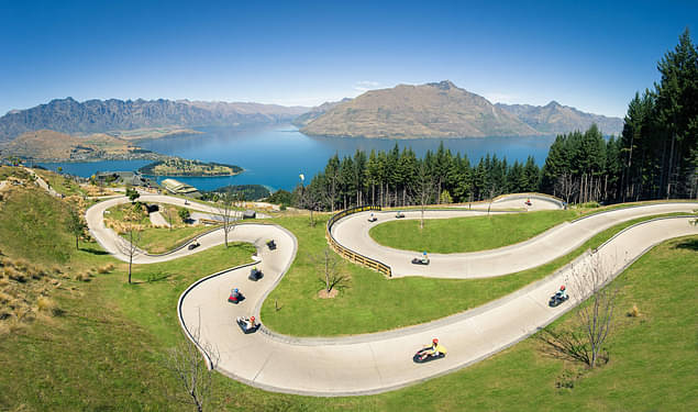 Skyline Queenstown Gondola 5 Luge Rides Package Backpacker Deals   Skyline Queenstown Gondola Luge Combo 2 