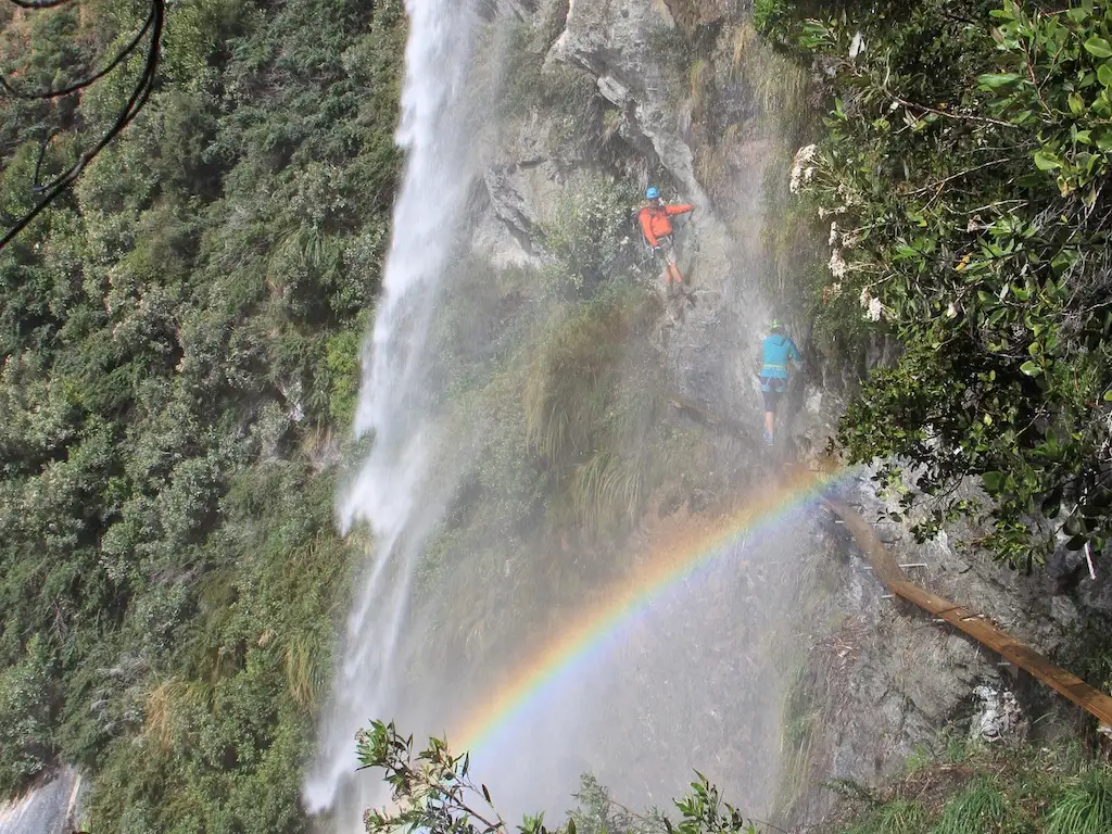 Lord of the Rungs Waterfall Climb from Wanaka | Level 3