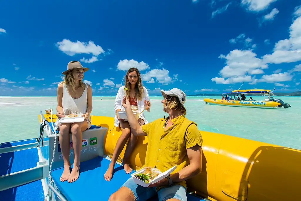 Whitsundays Ocean Rafting Day Tour | Snorkelling & Whitehaven Beach Adventure