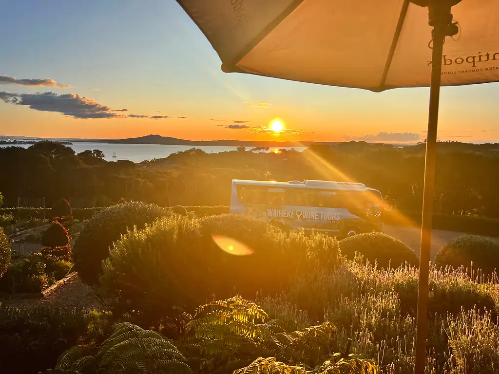 Waiheke Sunset Wine + Dine Tour | From Waiheke Island