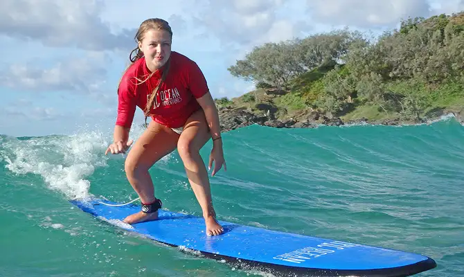 Surf Lesson & 4WD Adventure from Noosa