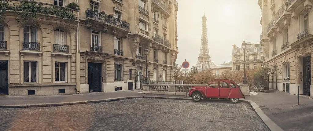 Tour by Night in Vintage 2CV With Champagne | Private Tour