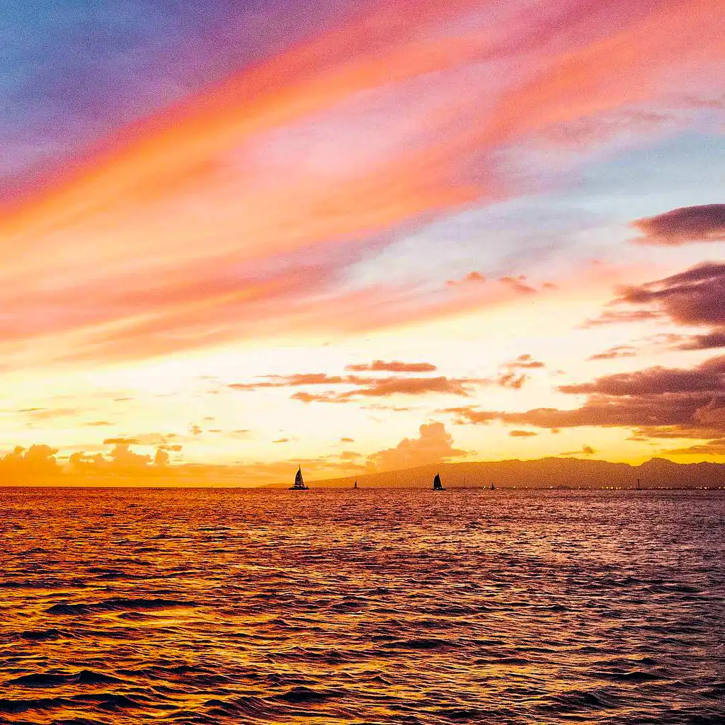 Waikiki Glass Bottom Boat Sunset Cruise