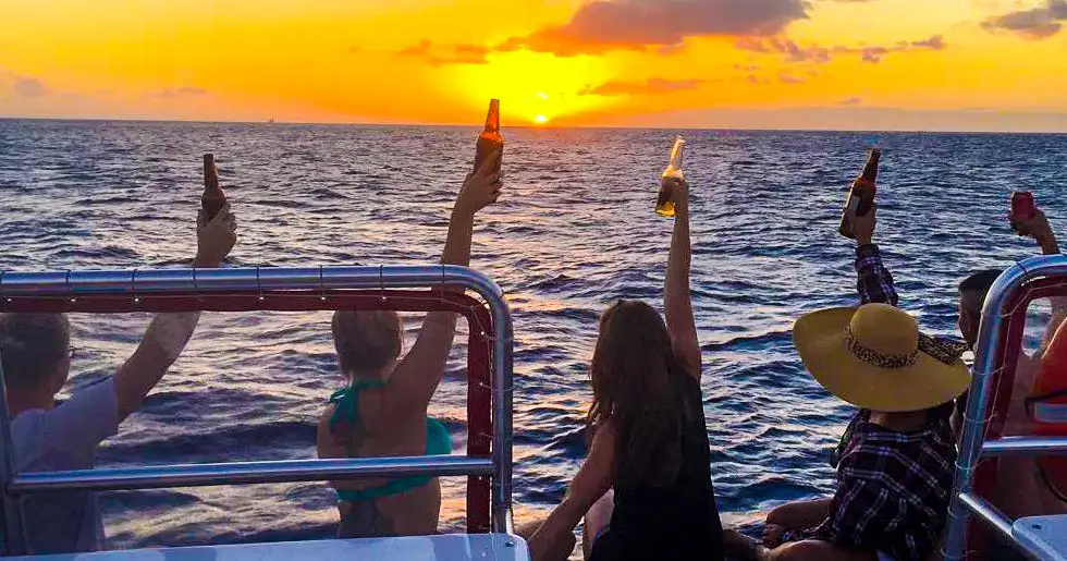 Waikiki Glass Bottom Boat Sunset Cruise