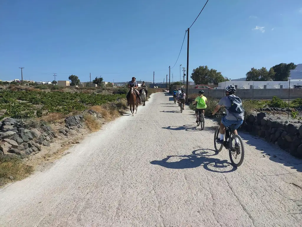 Guided E-bike Tour In Santorini