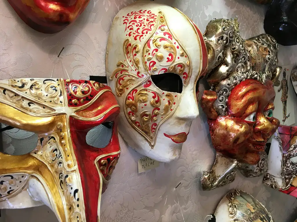 Venice Carnival Mask Workshop In St. Mark's Area