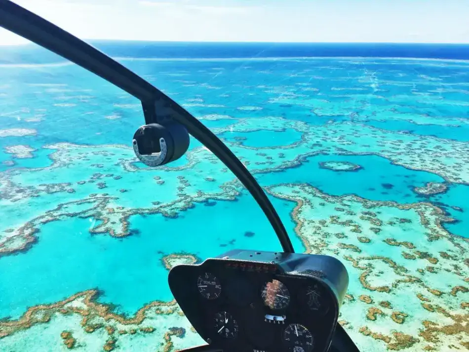 Reef & Whitehaven Beach Landing Helicopter Tour - 2.5 Hours